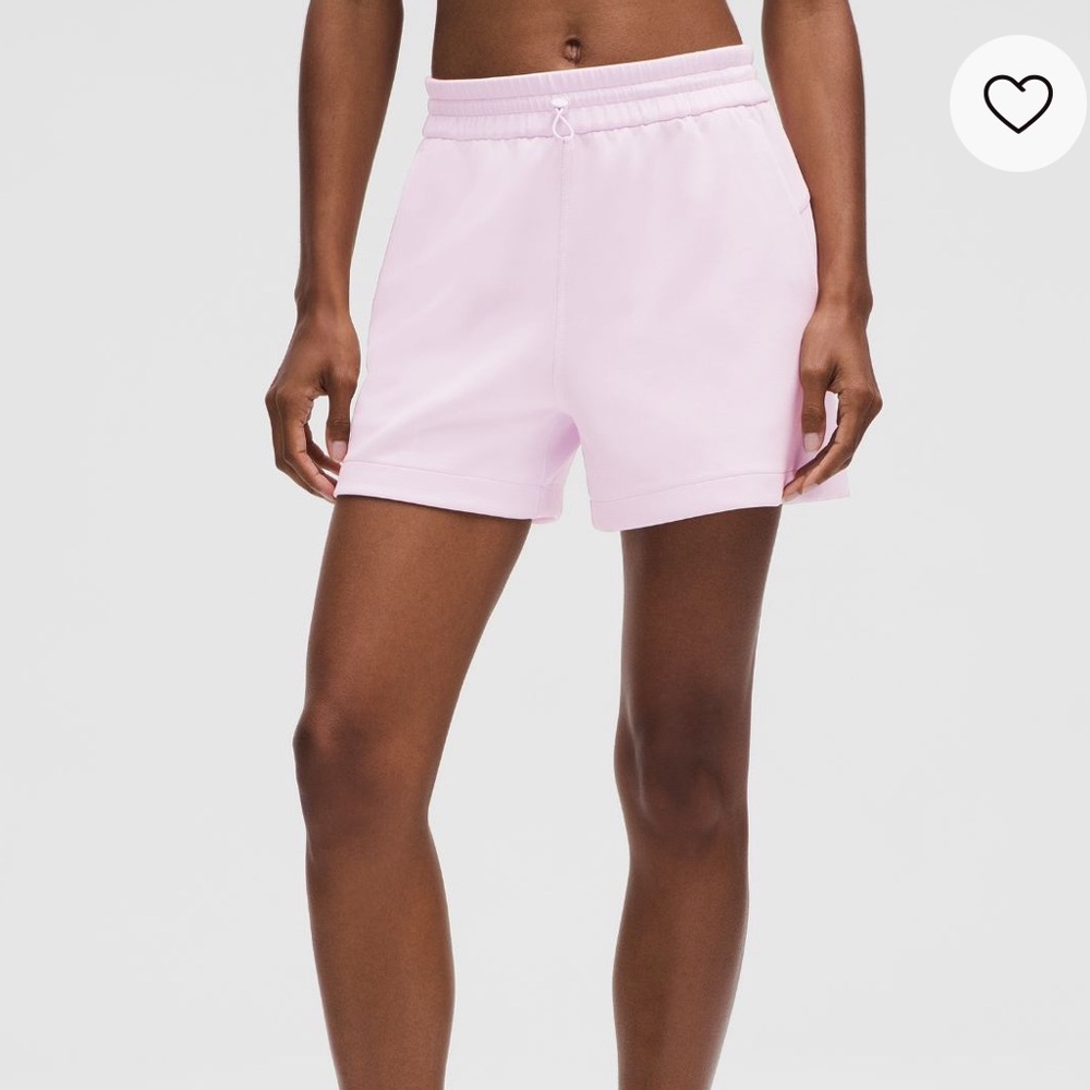 Lululemon pink Softstreme High-Rise Short 4"